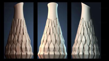 3D model Ruby vase (STL)