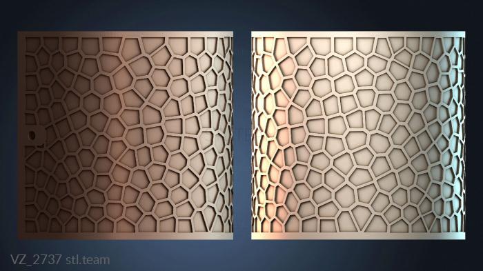 Вазы Wall lamp voronoi