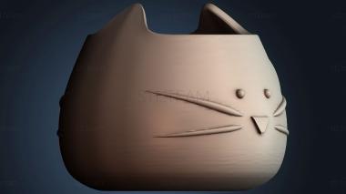 3D model Cat cup (STL)