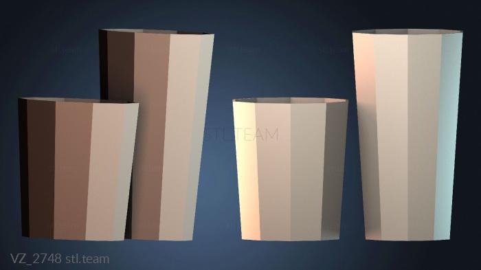 Вазы Low poly cup