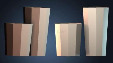 3D model Low poly cup (STL)