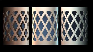 3D model Diamond Grid Vase (STL)