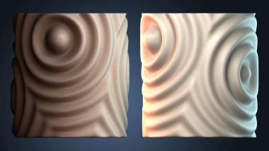 3D model Ripples pot (STL)